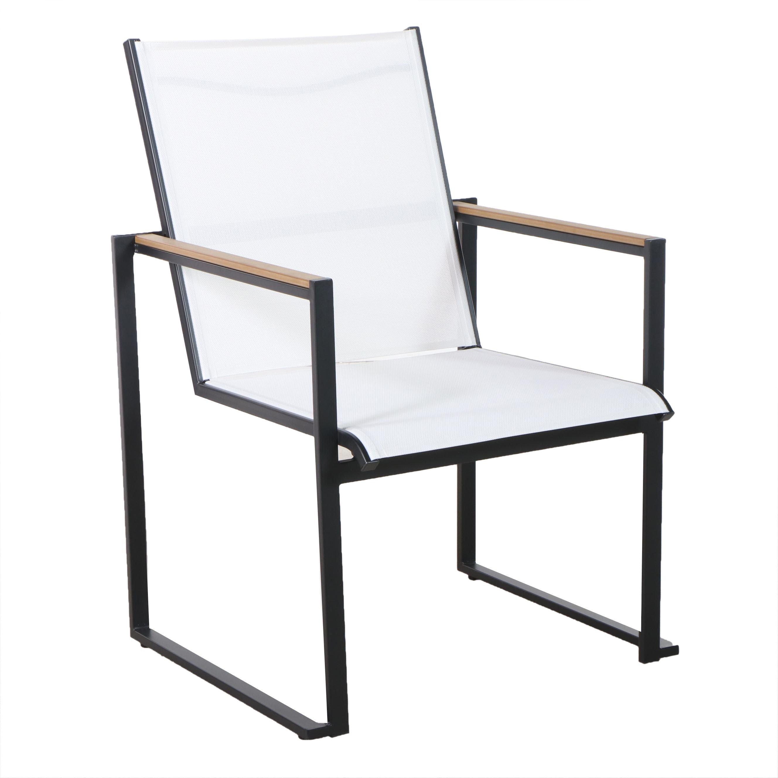 Four Project 62 Henning Dining Chairs and Threshold Fernhill Patio